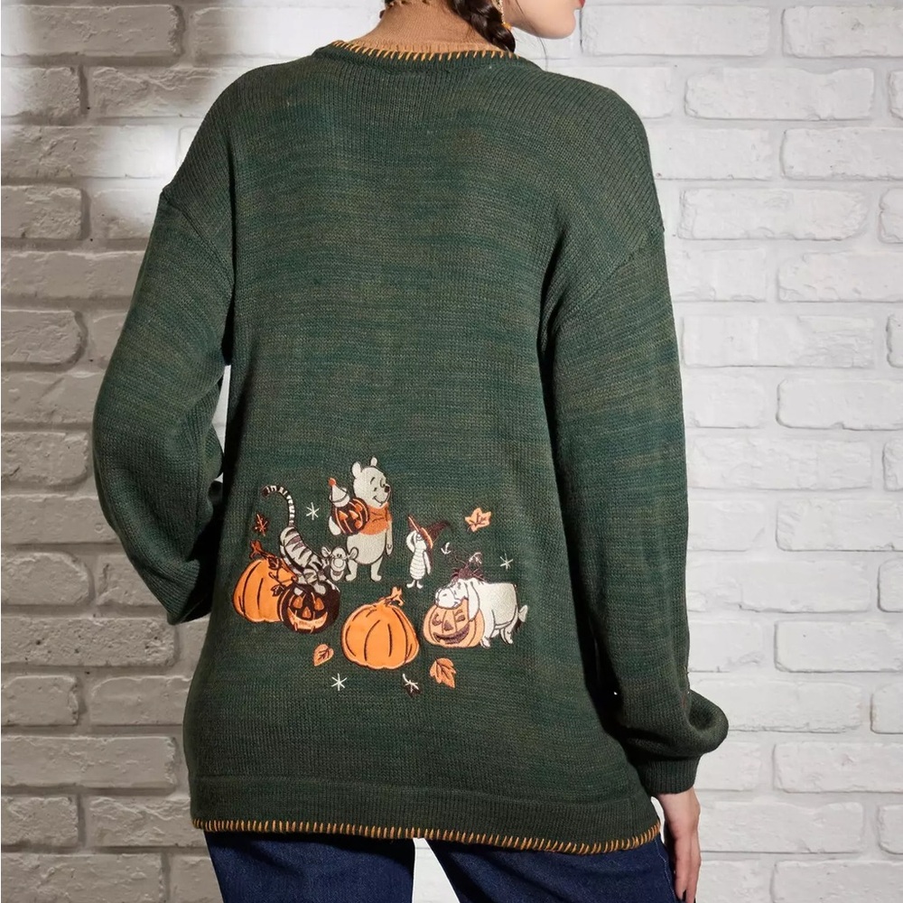 Disney Winnie The Pooh Halloween Cardigan Hot Topic‎ - Picture 3 of 5